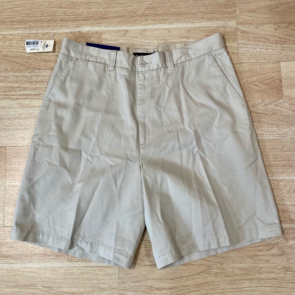 Austin Reed London Shorts Men’s Size 34 Khaki Beige Bond Street Chino Athleisure